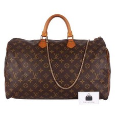 Louis Vuitton Monogram Speedy 40 Satchel
