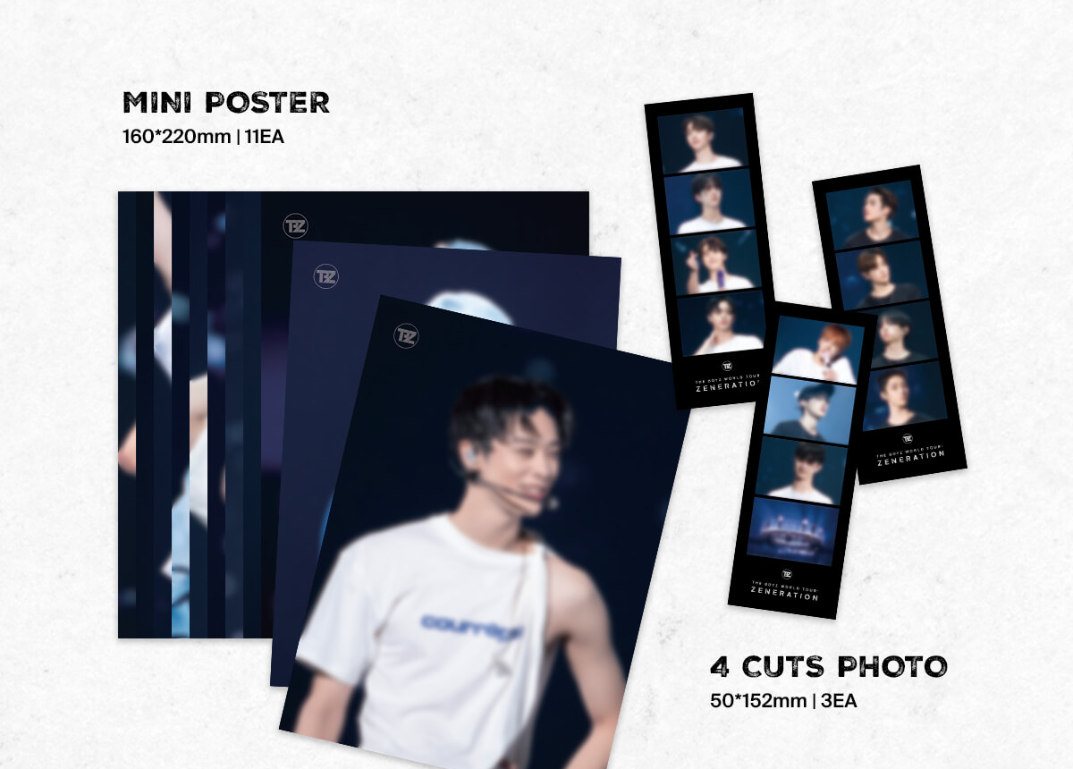 THE BOYZ 2nd WORLD TOUR [ZENERATION] DVD 3DISC+180p Book+11ea