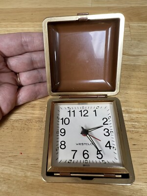 4×5インチ判　フイルムホルダー（リスコ）　アメリカ製　2枚セット　昭和レトロ Vintage Westclox Travel Alarm Clock Case Manual Wind Brazil READ
