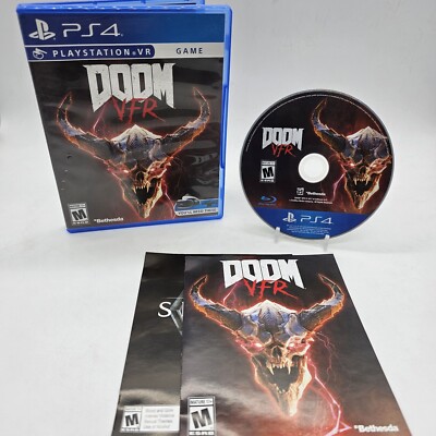 Doom VFR VR PS4 PlayStation 4 Complete CIB 