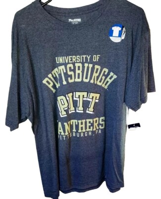NWT! NCAA Pittsburgh Panthers Team Logo Graphic Shirt! Free Shipping. 