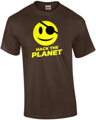 Hack the planet - Hackers - 90's T-Shirt