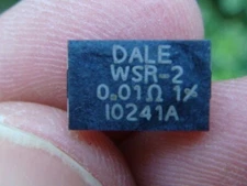 LOT 25 Current Shunts [0.01-ohm, 2W, 1%] VISHAY/DALE WSR2R0100FTB - New & Unused