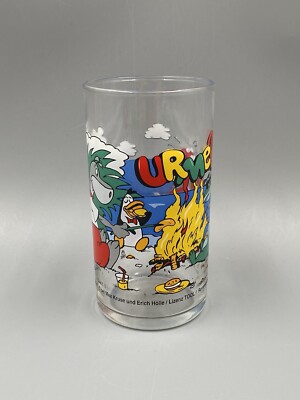 Urmel aus dem Eis Glas 1 Ravensburger Film Sammelglas Senf Vintage Sammler WDR
