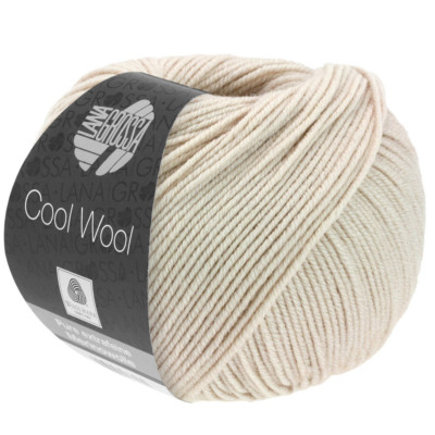 Lana Grossa COOL WOOL 50 g pflegeleichte Merinowolle Stricken Häkeln 160 m