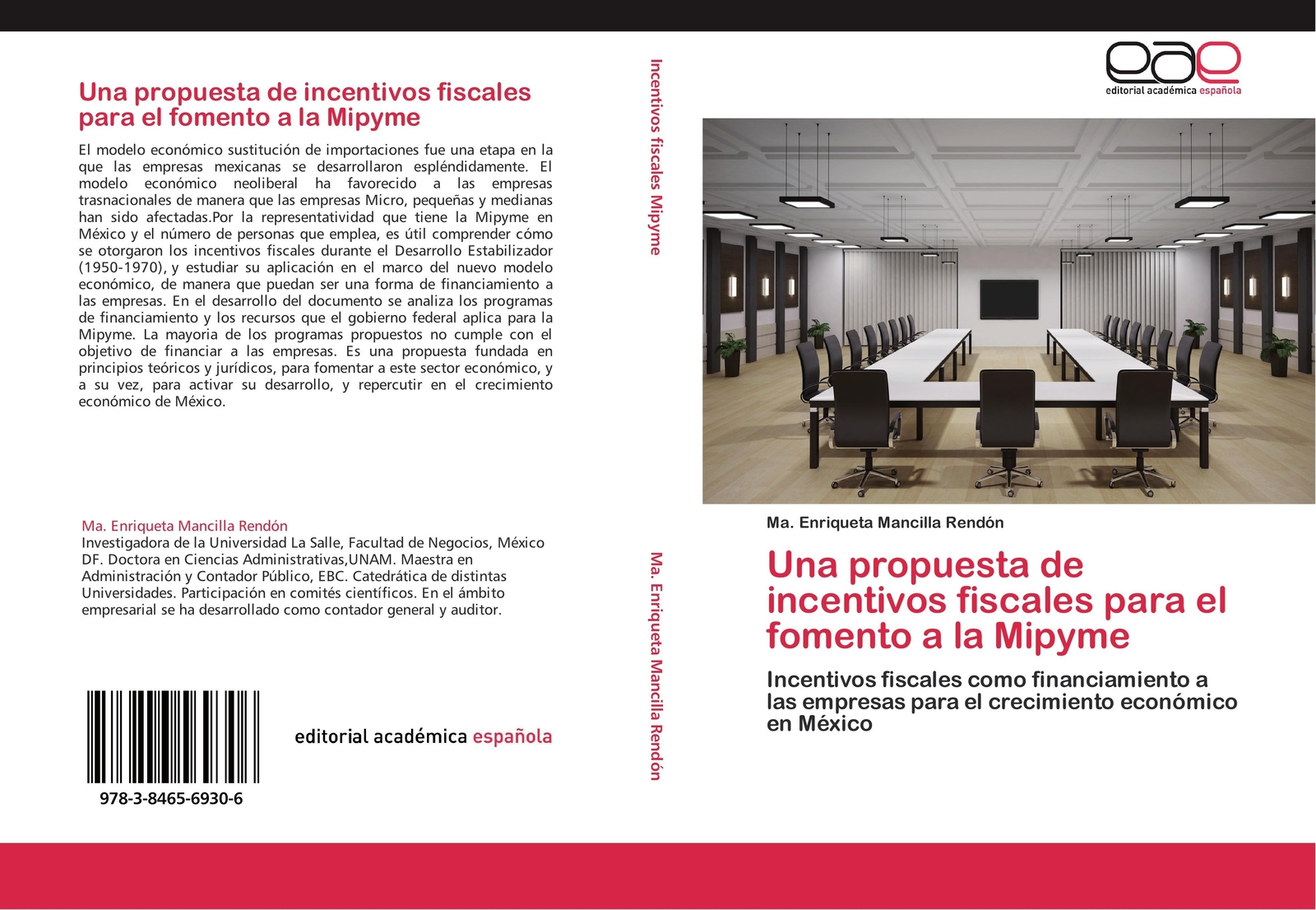 Ma. Enriqueta Mancilla Rendón | Una Propuesta De Incentivos Fiscales