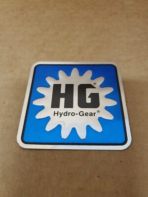 Dixon ZTR Hydro Gear 3'' X 3'' Zero Turn Decal  -F15