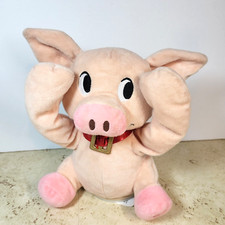Gemmy Ind. Peek-A-Boo 9" Pig Talking Animated Moves Plush Hard To Find TESTED