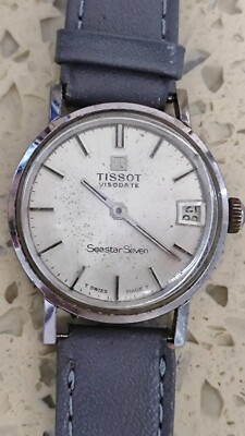 TISSOT  visodate seastar seven no 275t MANUAL WORK & STOP  32mm