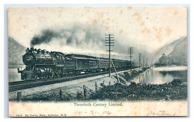 1906 Postcard- TWENTIETH CENTURY LIMITED TRAIN | eBay