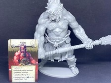 Zombicide White Death - Kijin - personaggio e carta esclusiva Kickstarter Abomination