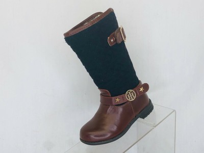tommy hilfiger buckle high boot