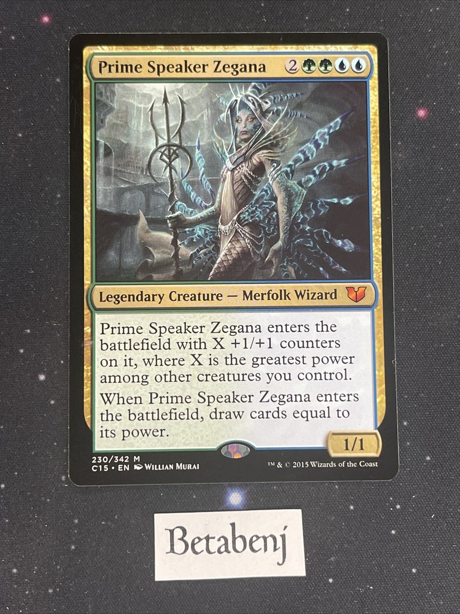 MTG Prime Speaker Zegana Commander 2015 | eBay