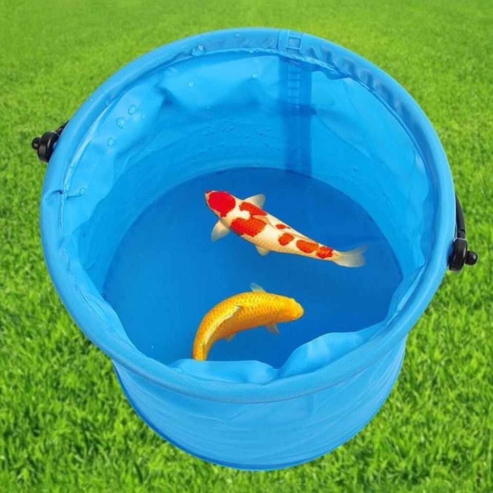 Quality Portable Water Play Toy Folding Water Bucket Buckets Kids Beach