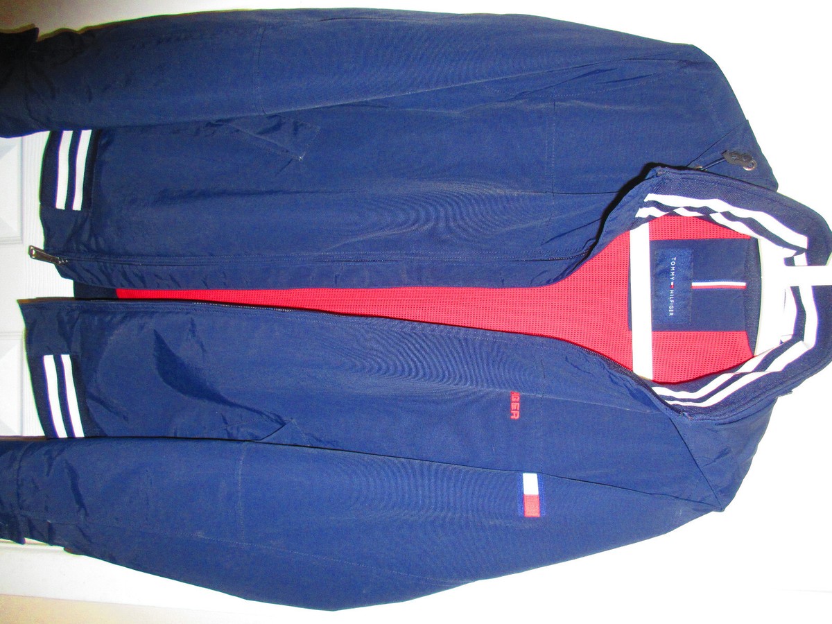 TOMMY HILFIGER LINED HOOD JACKET SMALL | eBay