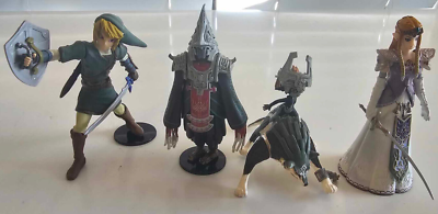 The Legend of Zelda Twilight Princess Gashapon Figurines Complete