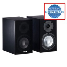 Canton GLE 420.2 Pair Shelf Speakers Hifi Black New Product