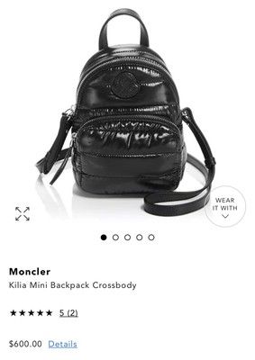 moncler mini backpack