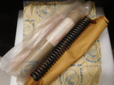 Honda CB 450 Black Bomber Gabelfeder Set Spring B, front cushion Set NOS