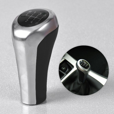 6 gang Schaltknauf Grau Knauf für BMW 1 3 5 6 Series X1 X3 X5 E84 E60 E90 E53