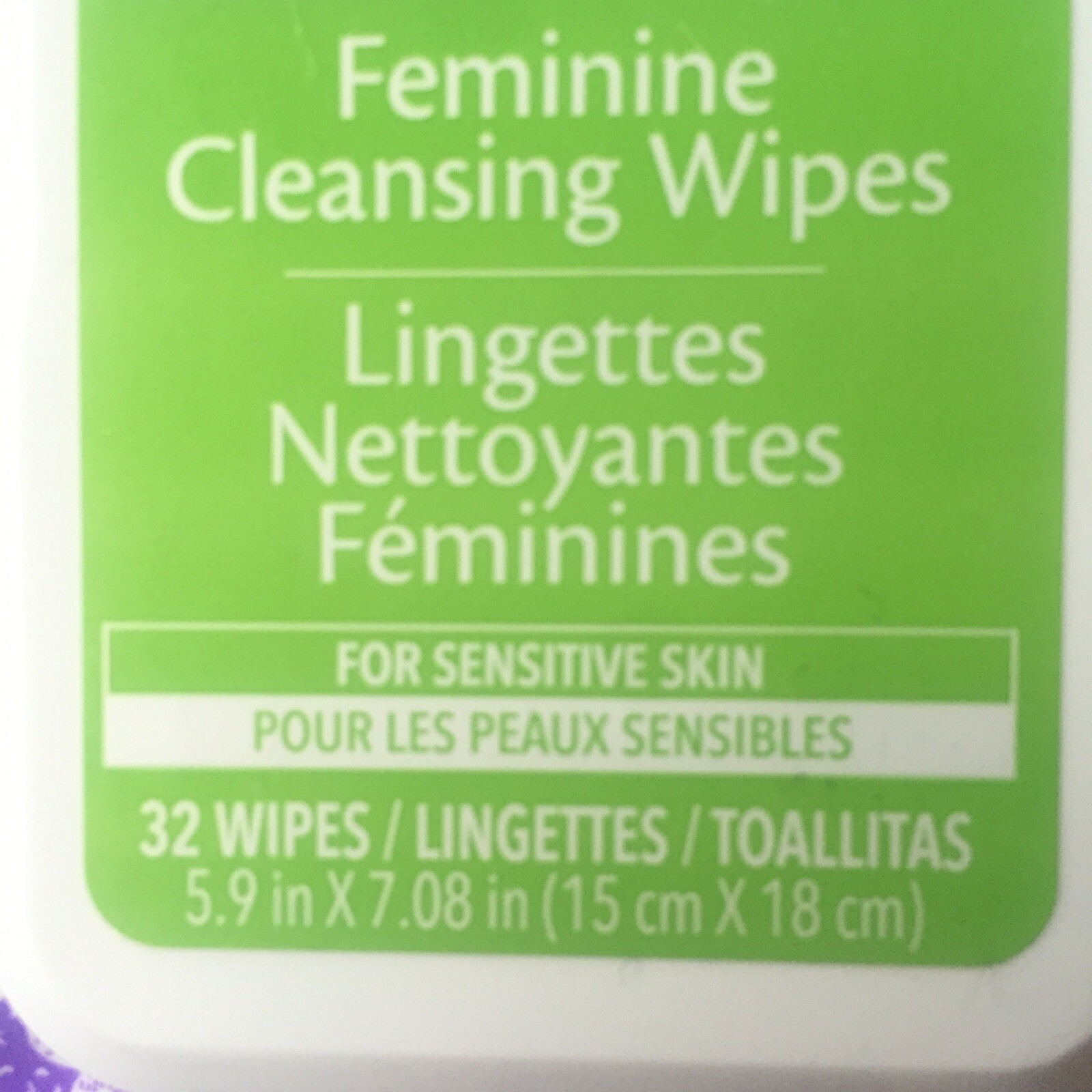 Feminine Cleansing Wipes Sensitive Skin Lavender Bathroom Modess 64ct 2 ...