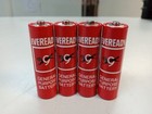 4x Vintage AA Eveready batteries 1.5v Made in U.S.A. No.1015 COLLECTORS CLEAN!