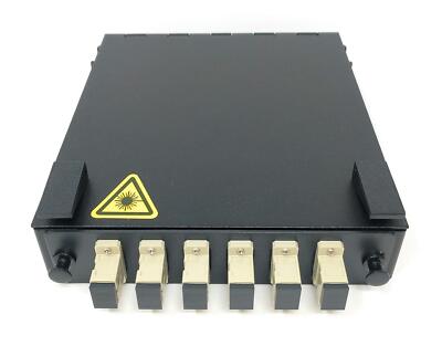 Fiber Enclosure Splicing Module 6 Port SC UPC OM1 OM2 Multimode LGX Panel