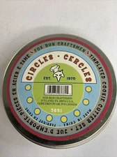 Fox Run Craftsmen Circles Cookie Cutters 5 Piece Set