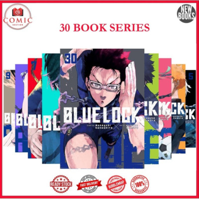 Blue Lock By Yusuke Nomura Manga Volume 1 - 30 English Version Comic + UPS USA