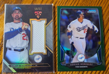 Adrian Gonzalez - 2018 Topps Triple Threads Unity Jumbo Relic Silver #/27 +++