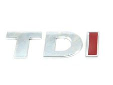 Volkswagen TDI badge -