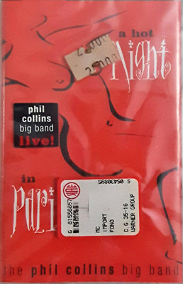 The Phil Collins Big Band A Hot Night In Paris Mc Sealed Sigillata Ebay