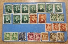 Postage Stamps Norway Assorted Lot (King Haakon VII)