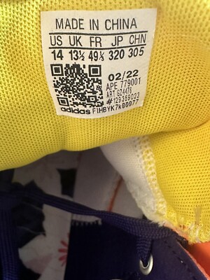 NEW Adidas James Harden Vol. 6 Orange Purple Glow Black