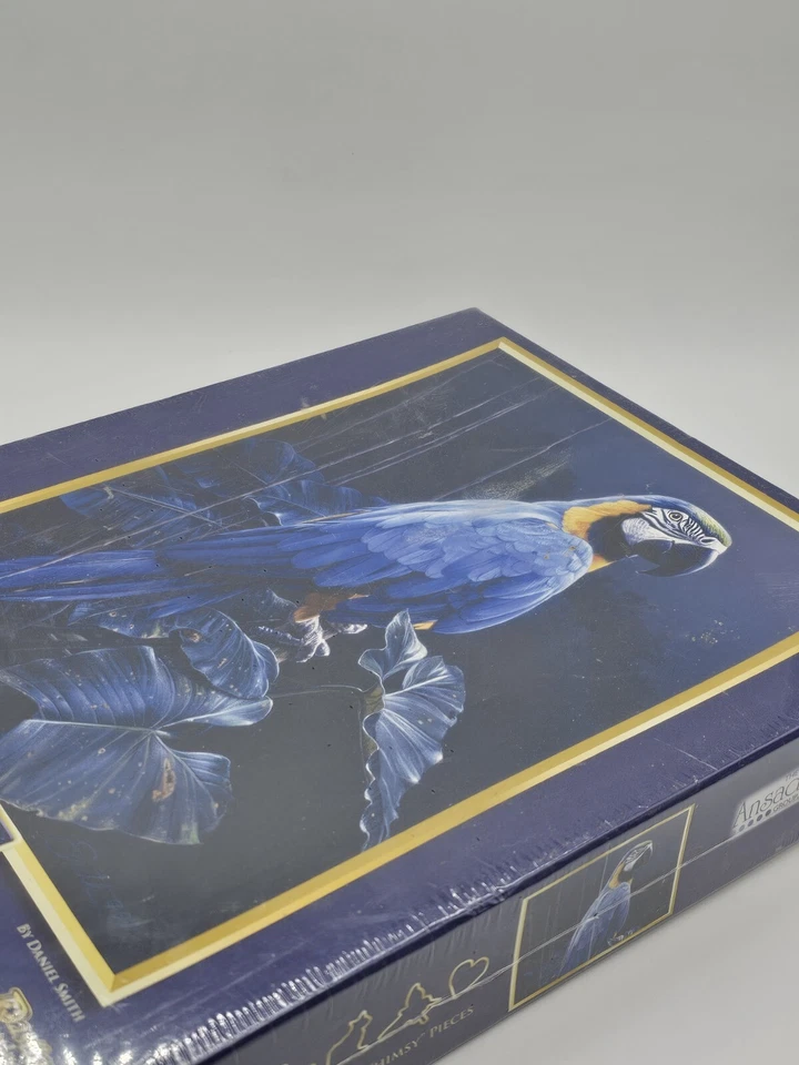 ЗАБАВНЫЕ ГОЛОВОЛОМКИ, СИНИЙ АРА, НОВАЯ ОТКРЫТАЯ КОРОБКА, 1000 ШТУК, ОТ DANIEL SMITH - Изображение 4 из 4