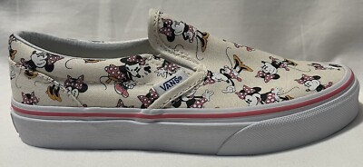 VANS X Kids Disney Minnie Mouse Slip On Shoes. Kid Sz: 2.5 | eBay