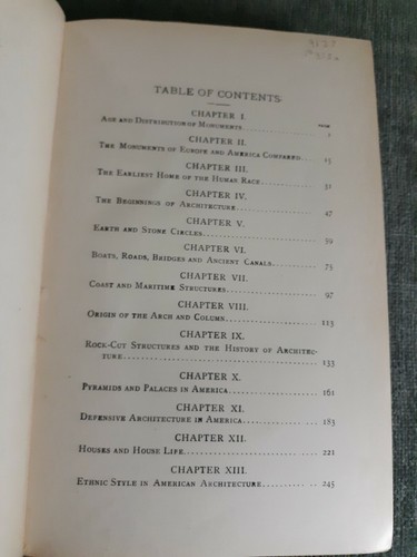 Ancient Monuments And Ruined Cities, Stephen D. Peet, 1904 Xlib Fair - Picture 10 of 24