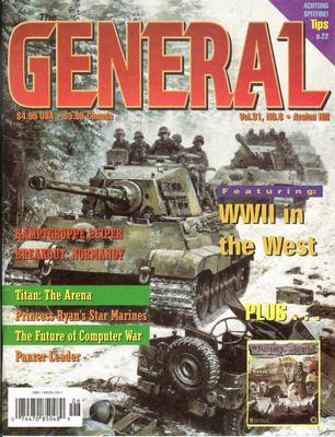 GENERAL AVALON HILL - VOLUME 31 NUMBER 6