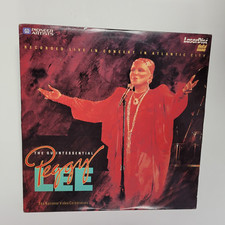 The Quintessential Peggy Lee Laserdisc 1984 Recorded Live Extended Play JAZZ
