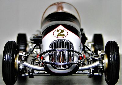 Race Car Formula 1 18 Racing Vintage Classic Custom Built Hot Rod Metal Model 24