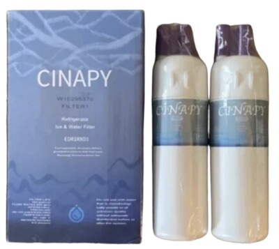 W10295370A EDR1RXD1 Filter 1 9081 Refrigerator Ice Replacement (2 Pack) CINAPY