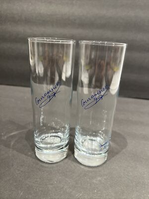 Concorde Durobor Crystal Set 2 Glasses Tumblers Elegant Design Made in Belgium