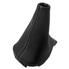 Fits 11-13 Kia Soul Synthetic Leather Automatic Shift Boot Gray Stitch Fits 11-13 Kia Soul Synthetic Leather Automatic Shift Boot Gray Stitch