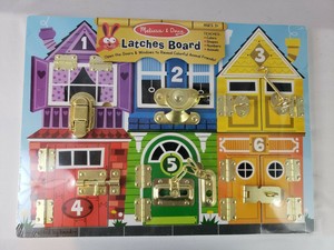 melissa and doug latches board ebay