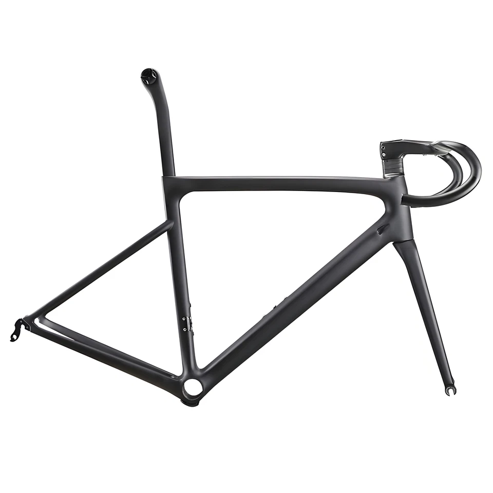 AIRWOLF T1100 Carbon Rennrad Rahmen Racing Aero 700x25c Fahrrad Felgenbremse - Bild 2 von 4