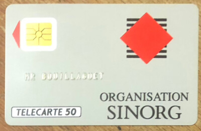 SINORG NOMINATIVE TELECARTE REF PHONECOTE D243 UT KARTE PHONECARD KARTE CARD