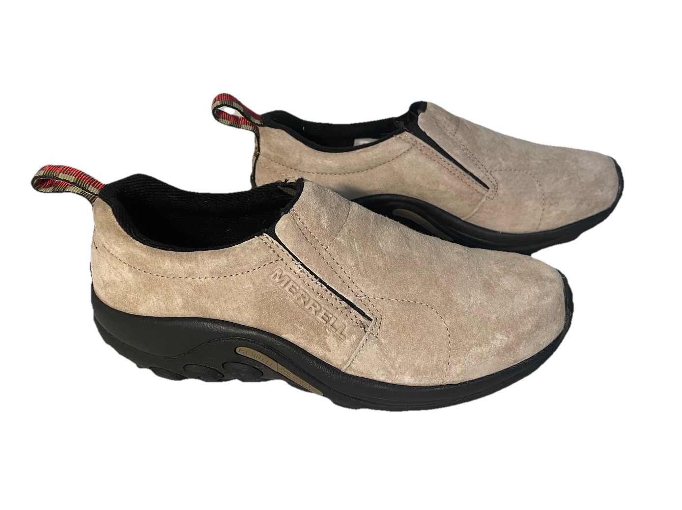 Merrell Uomo 8 Jungle Moc Boulder J60801 Ottime Condizioni Scamosciato Beige