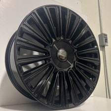 4 26x10 Giovanna Trento Gloss Black 8x165.1 Escalade Iq Ev Silverado 2500 Ev
