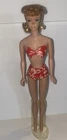 READ- Vintage 1960's Mattel Red Hair Ponytail Barbie Doll #6 or 7 - *FLAWS*