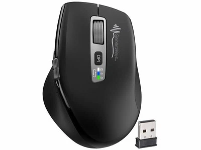Souris optique sans fil rechargeable avec fonction bluetooth et RF - GeneralKeys - Photo 1/4